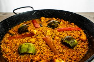 Paella de verdura - Paella Land