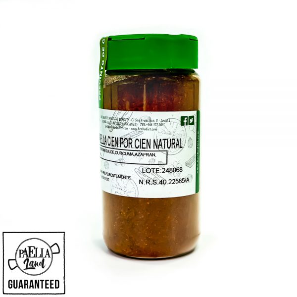 sazonador paellero 100% natural - colorante natural para paella