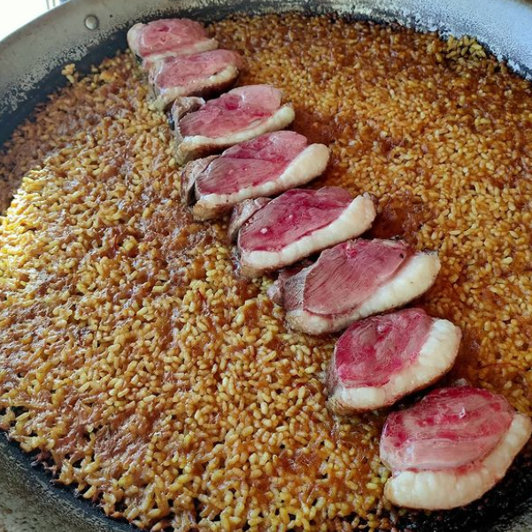 arroz al magret de pato 