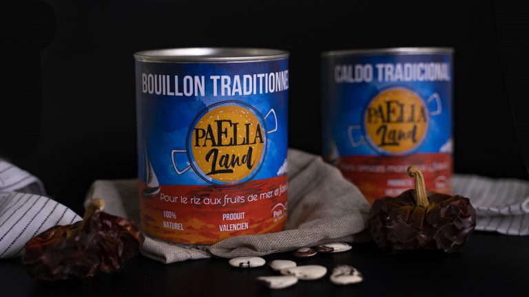 caldo para paella en Francia